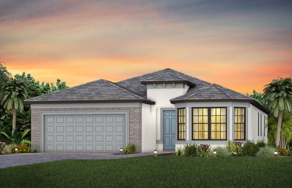 Exterior FM3 with stone