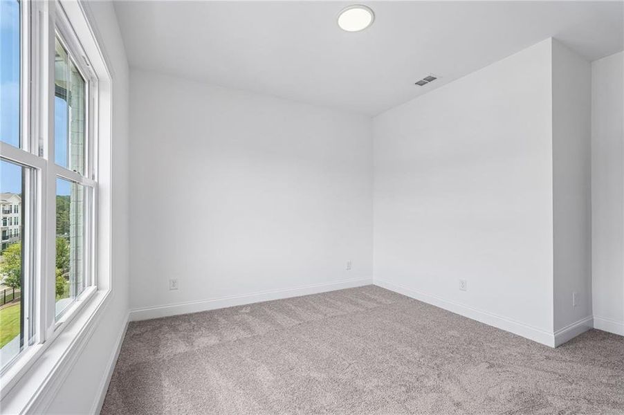 Spacious, unfurnished interior of a new home in Millcroft Townhomes, Buford (Image 41). Spacious, unfurnished interior of a new home in Millcroft Townhomes, Buford (Image 41).