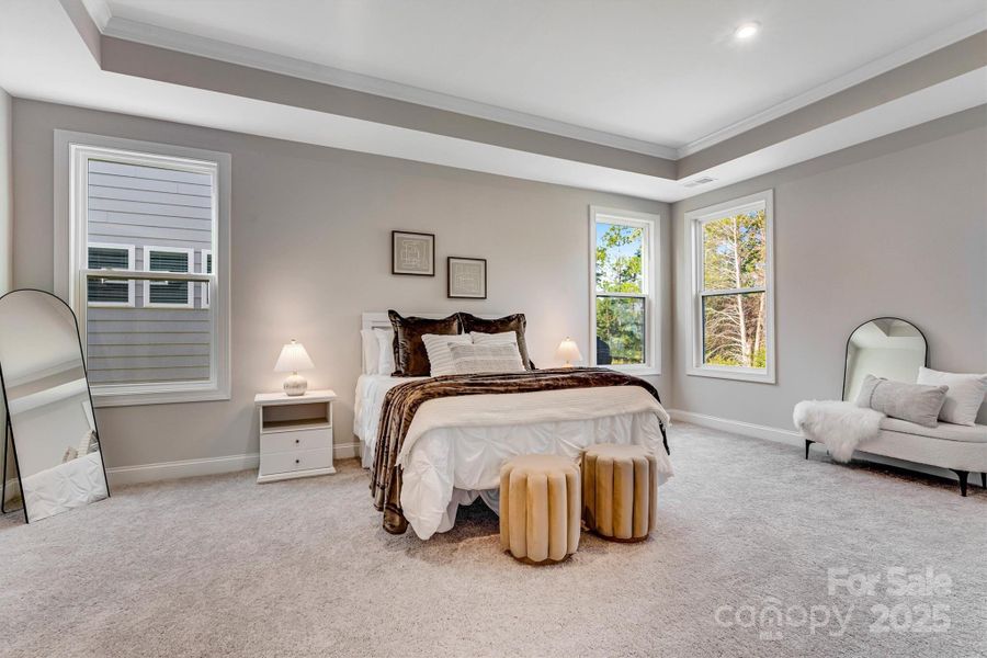 Furnished interior view inside a new home in , Charlotte (Image 34). Furnished interior view inside a new home in , Charlotte (Image 34).