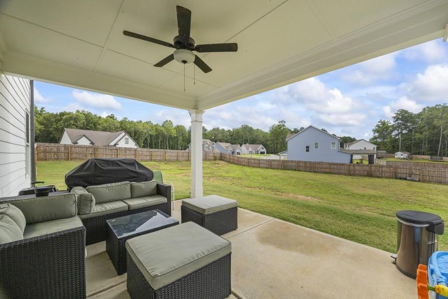 Furnished interior view inside a new home in , Winder (Image 51).