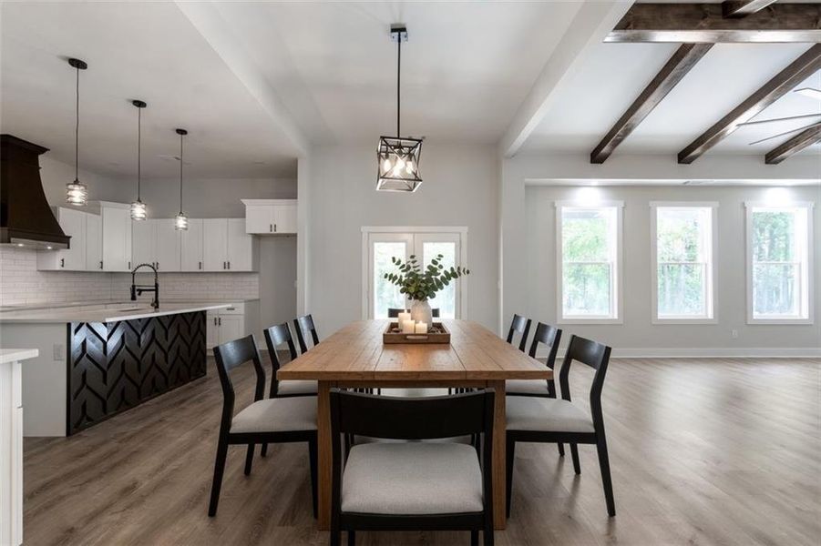 Furnished interior view inside a new home in , Covington (Image 17).