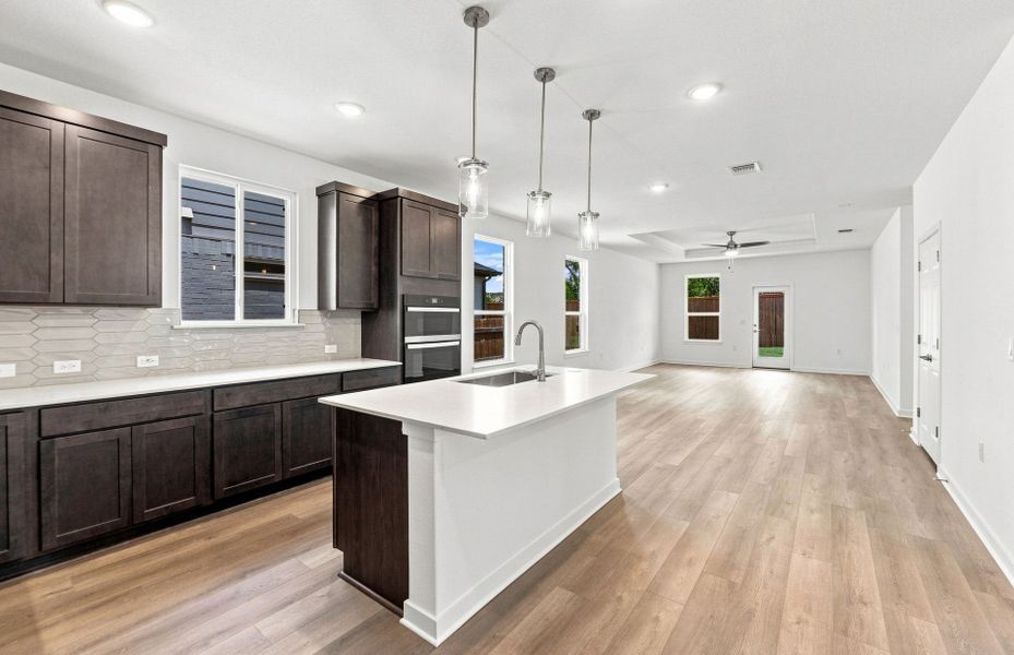 Furnished interior view inside a new home in Woodside, Georgetown (Image 9).