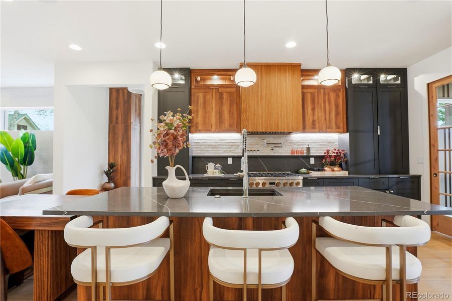 Furnished interior view inside a new home in , Denver (Image 7).