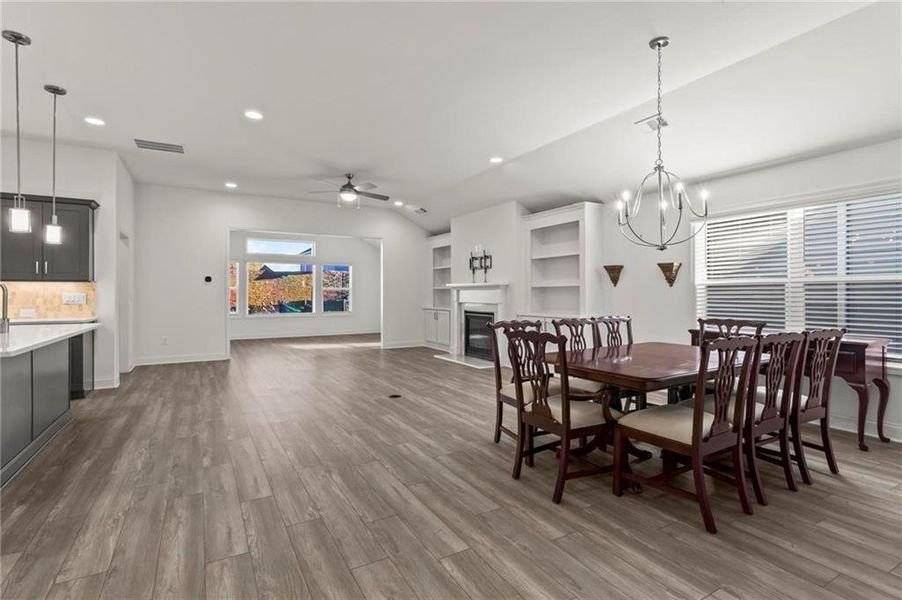 Furnished interior view inside a new home in , Hiram (Image 9).