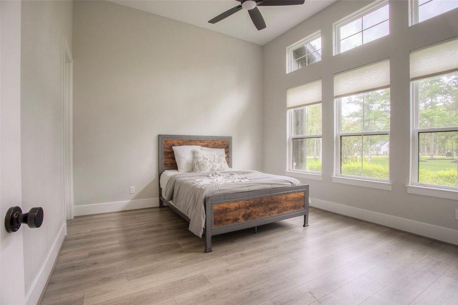 Furnished interior view inside a new home in , Willis (Image 7).