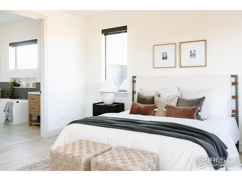 Furnished interior view inside a new home in , Windsor (Image 12).