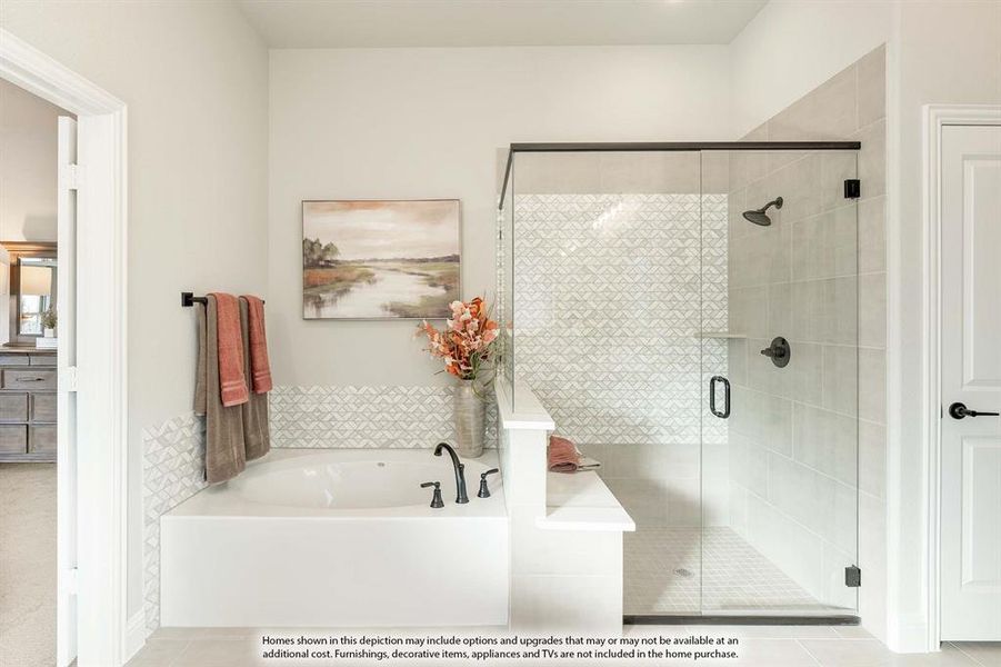 Furnished interior view inside a new home in Hampton Park, Glenn Heights (Image 29).