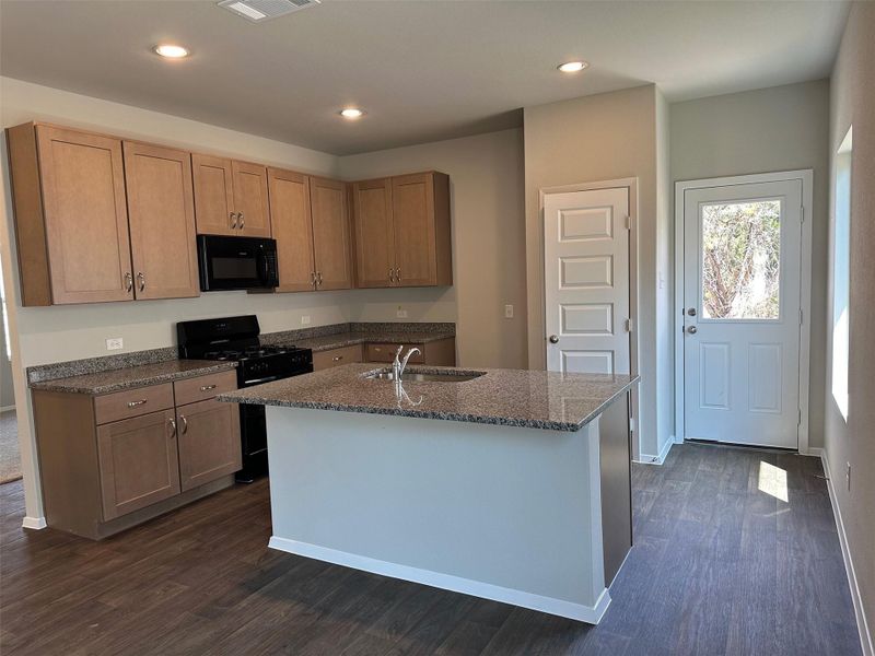 Furnished interior view inside a new home in Cloverleaf, Austin (Image 8).