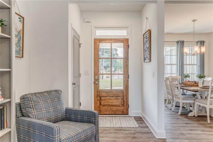 Furnished interior view inside a new home in , Cartersville (Image 6).