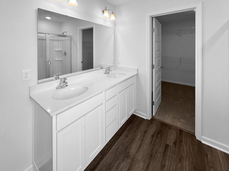 Furnished interior view inside a new home in Doctor's Creek, Ludowici (Image 9).