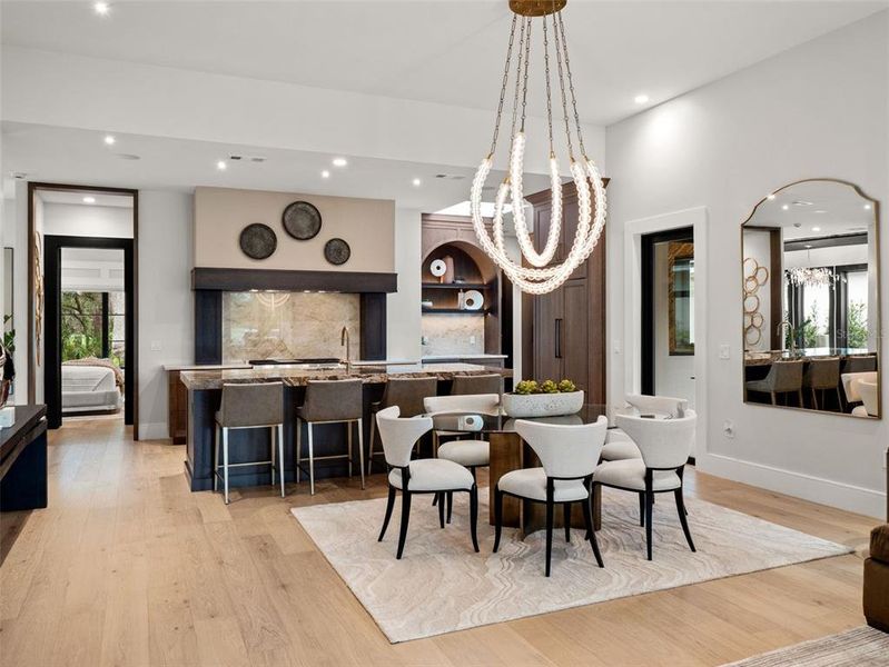 Furnished interior view inside a new home in , Orlando (Image 11).