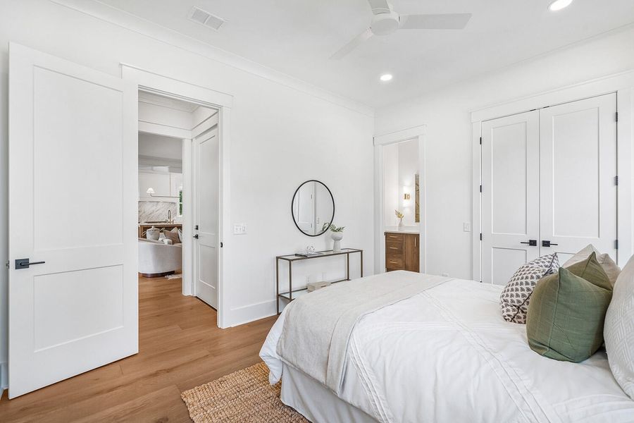 Furnished interior view inside a new home in , Johns Island (Image 8).