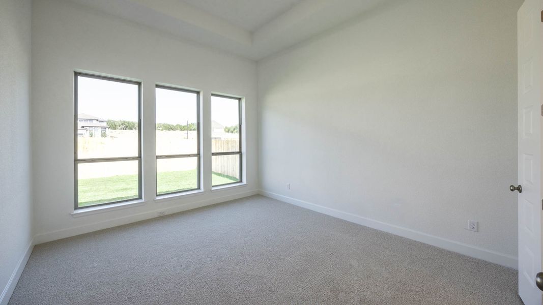 Spacious, unfurnished interior of a new home in Santa Rita Ranch - Tierra Rosa, Liberty Hill (Image 6). Spacious, unfurnished interior of a new home in Santa Rita Ranch - Tierra Rosa, Liberty Hill (Image 6).