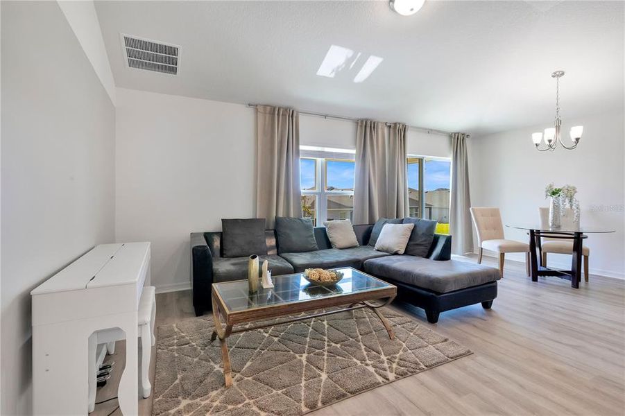 Furnished interior view inside a new home in , Davenport (Image 12).