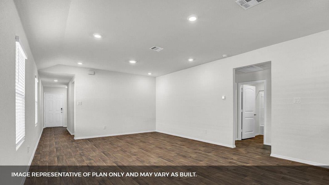 Spacious, unfurnished interior of a new home in Southgrove, Kyle (Image 11).