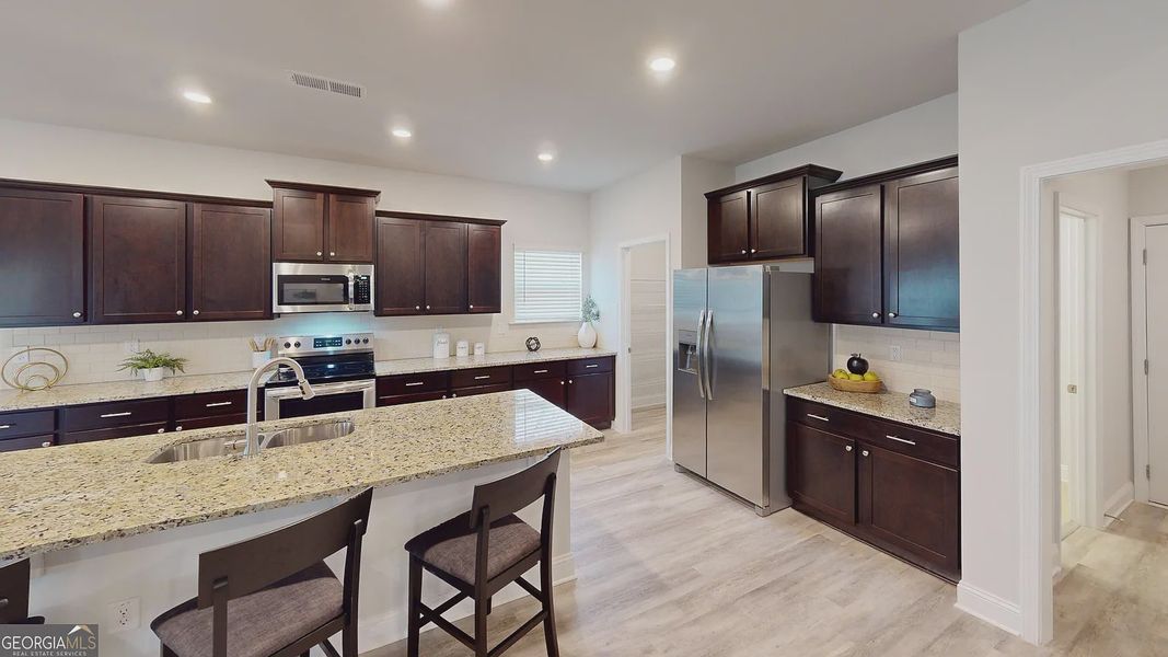Furnished interior view inside a new home in The Abberley., Macon (Image 7).