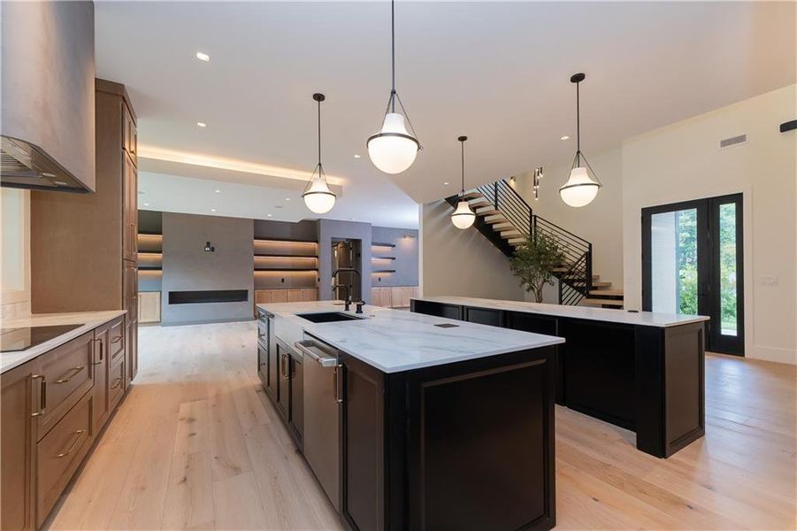 Furnished interior view inside a new home in , Marietta (Image 12).