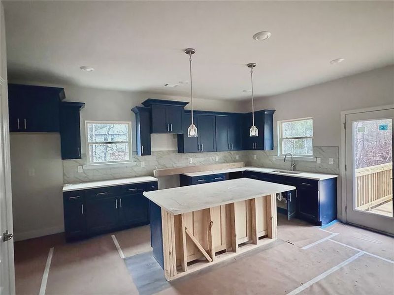 In-progress construction of a new home in Magnolia Villas, Cornelia, GA (Image 29).