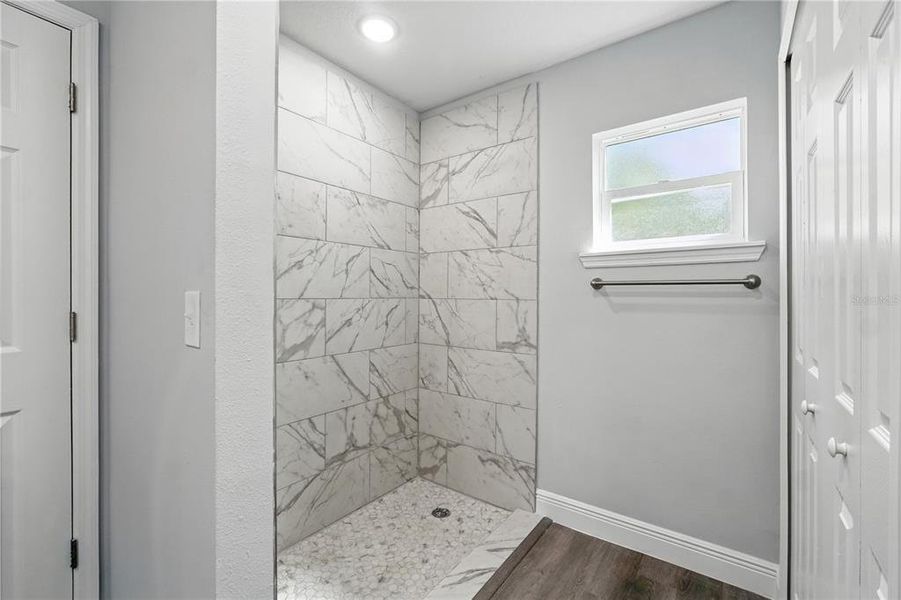 Master bathroom shower