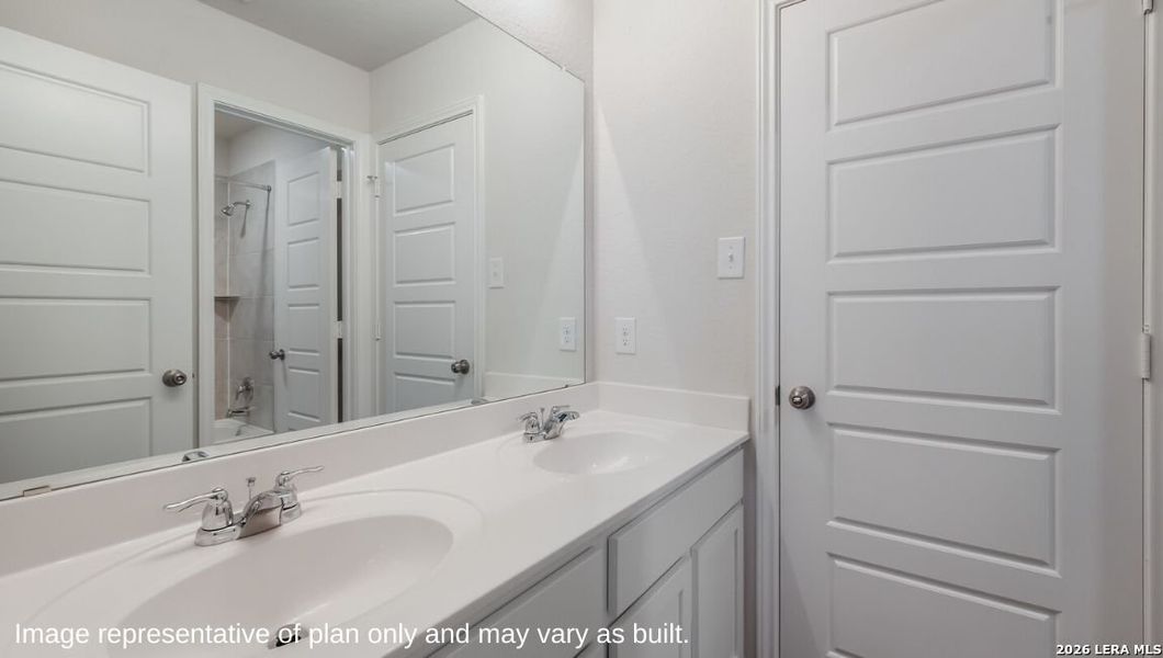 Furnished interior view inside a new home in , Boerne (Image 9).