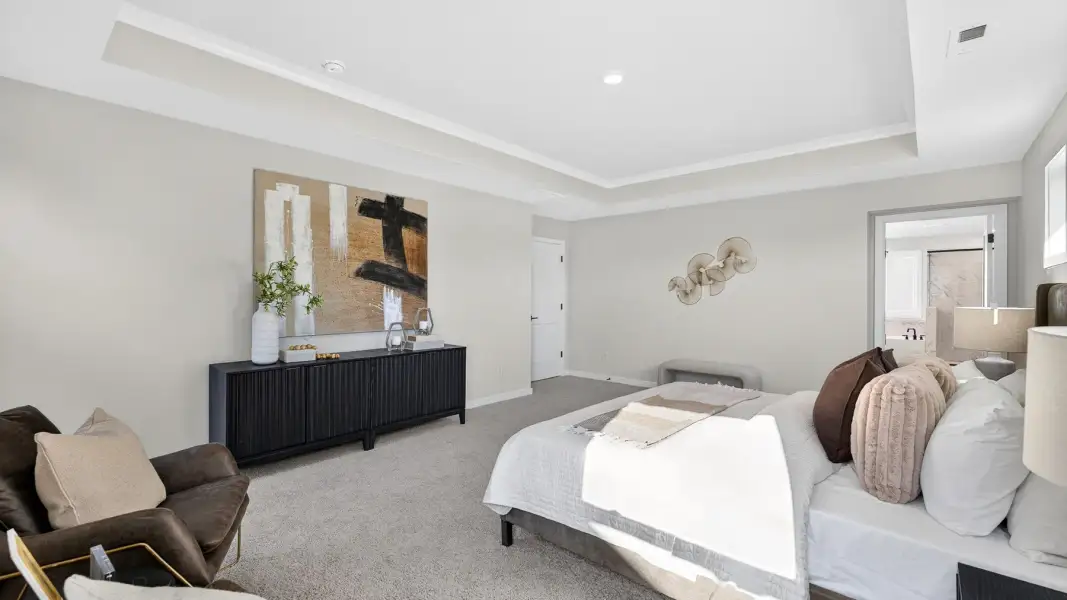 Furnished interior view inside a new home in Avalon of Gastonia, Gastonia (Image 12).