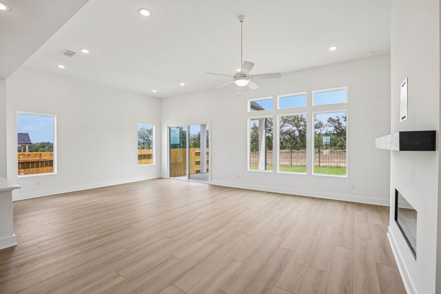 Spacious, unfurnished interior of a new home in Freedom at Anthem, Kyle (Image 14). Spacious, unfurnished interior of a new home in Freedom at Anthem, Kyle (Image 14).