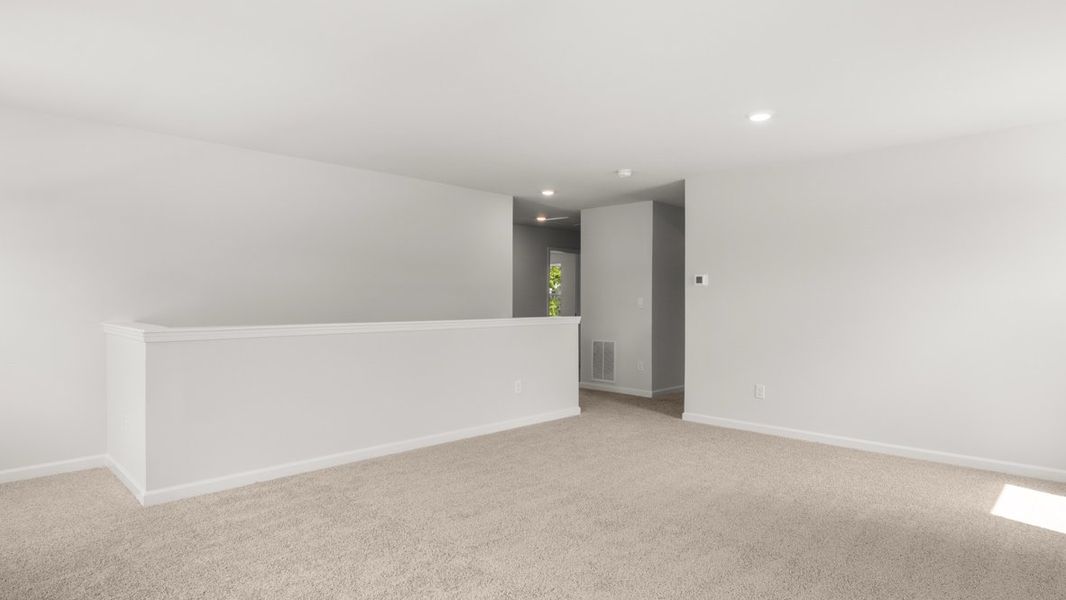 Representative unfurnished interior of a home built from the Elle by D.R. Horton in Fairway 17 at Mirror Lake, Villa Rica (Image 43). Representative unfurnished interior of a home built from the Elle by D.R. Horton in Fairway 17 at Mirror Lake, Villa Rica (Image 43).