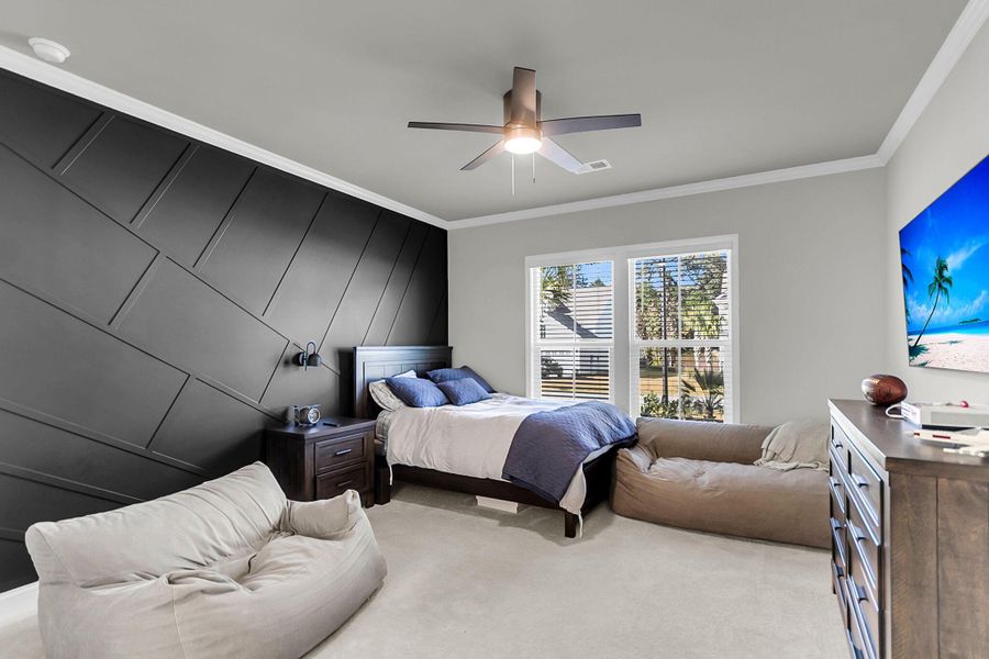 Furnished interior view inside a new home in Sea Island Preserve, Johns Island (Image 28).