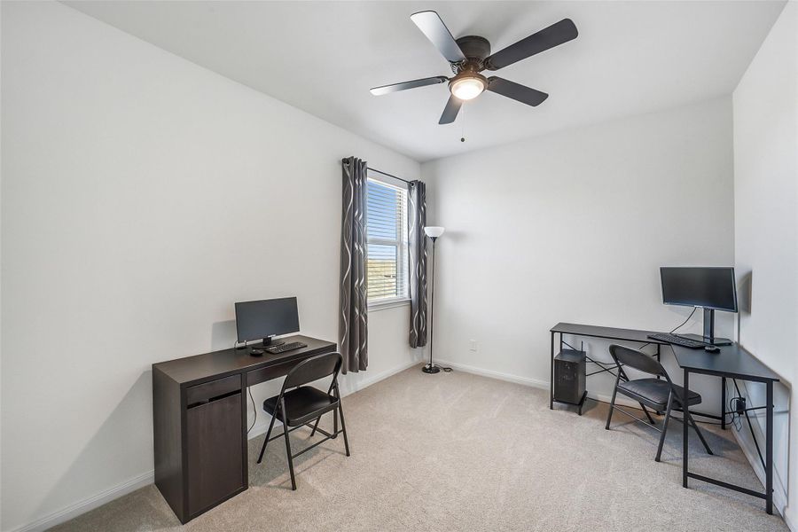 Furnished interior view inside a new home in Stone Creek Ranch, Hockley (Image 29).