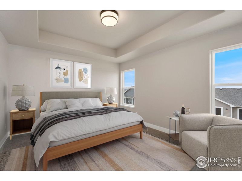 Furnished interior view inside a new home in , Wellington (Image 9).