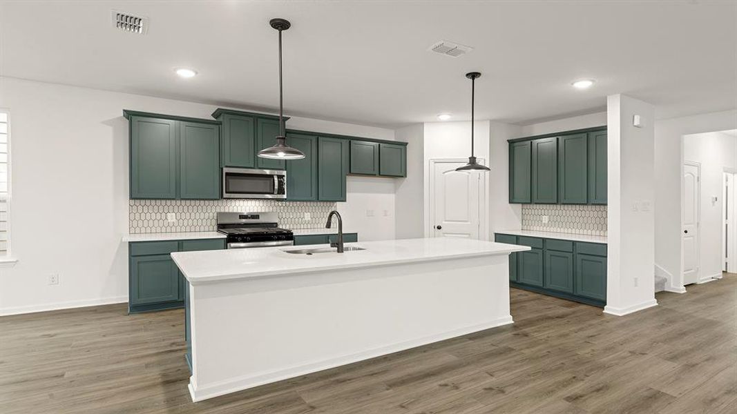 Furnished interior view inside a new home in Waterscape 40s, Royse City (Image 9). Furnished interior view inside a new home in Waterscape 40s, Royse City (Image 9).