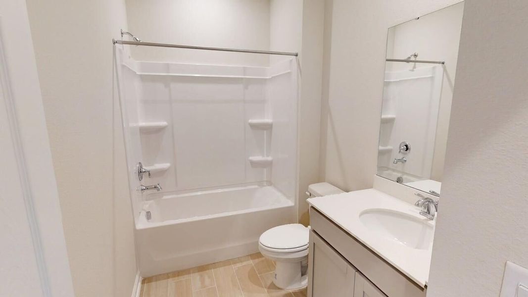 Furnished interior view inside a new home in Sandridge Hills, Green Cove Springs (Image 9).