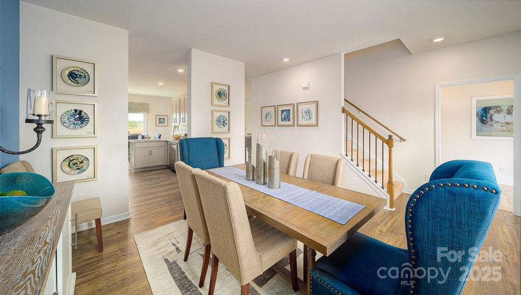 Furnished interior view inside a new home in Nolen Farm, Gastonia (Image 12).