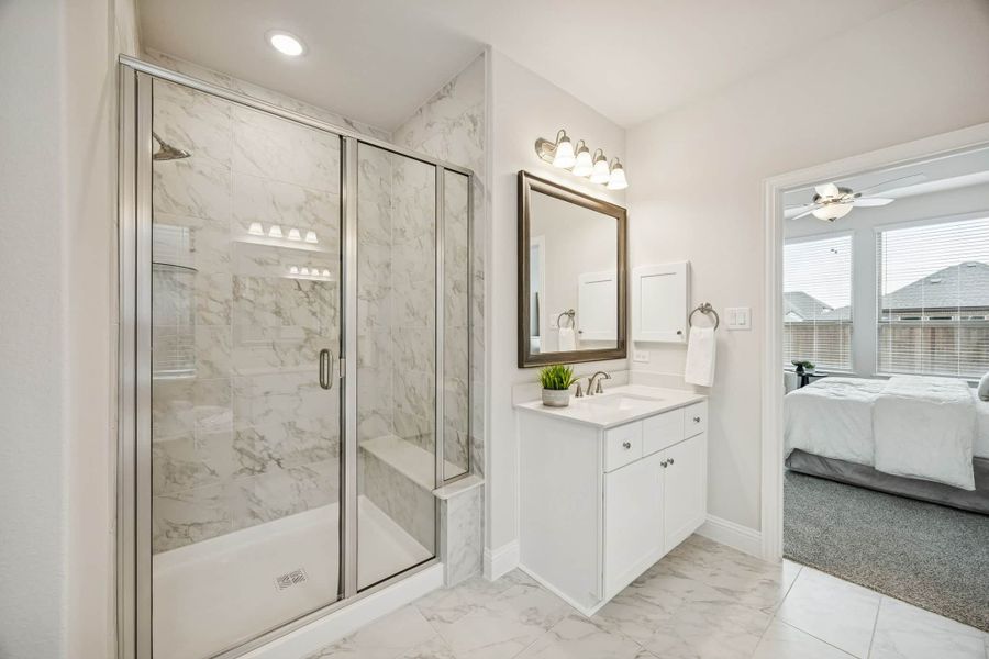 Furnished interior view inside a new home in Las Lomas, Forney (Image 15).