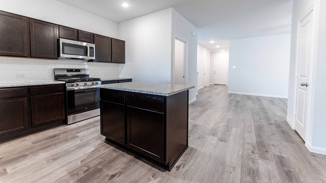 Furnished interior view inside a new home in Sunset Oaks, Maxwell (Image 3).