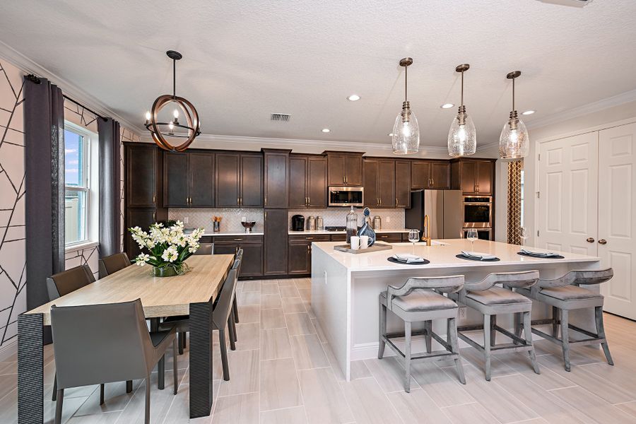 Representative furnished interior of a home built from the Palmer Executive by Risewell Homes in Park View at the Hills, Minneola (Image 6). Representative furnished interior of a home built from the Palmer Executive by Risewell Homes in Park View at the Hills, Minneola (Image 6).