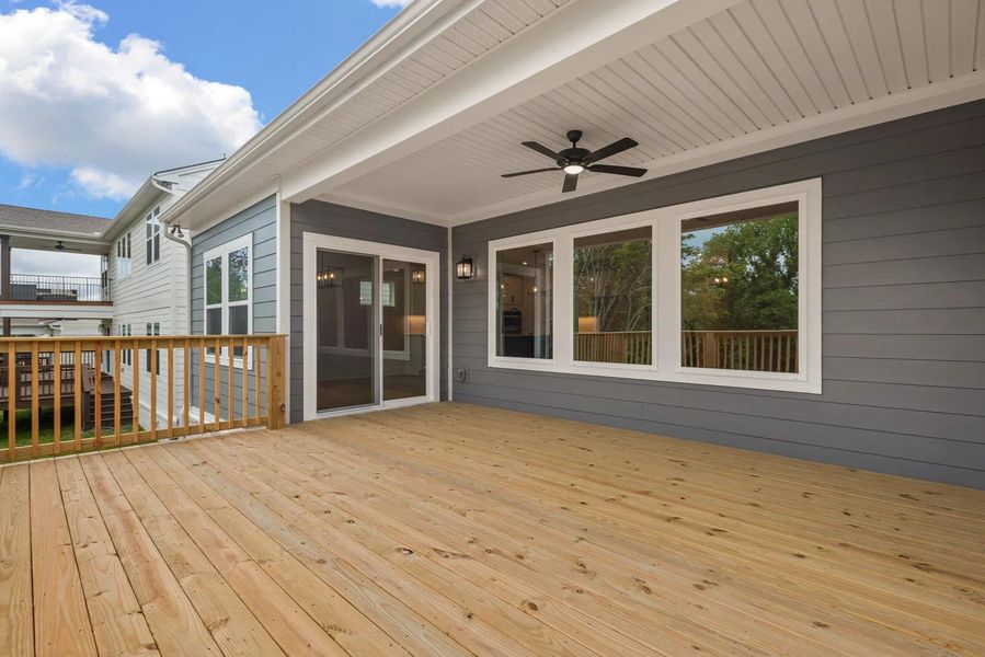 The Dahlia C Outdoor Living Area