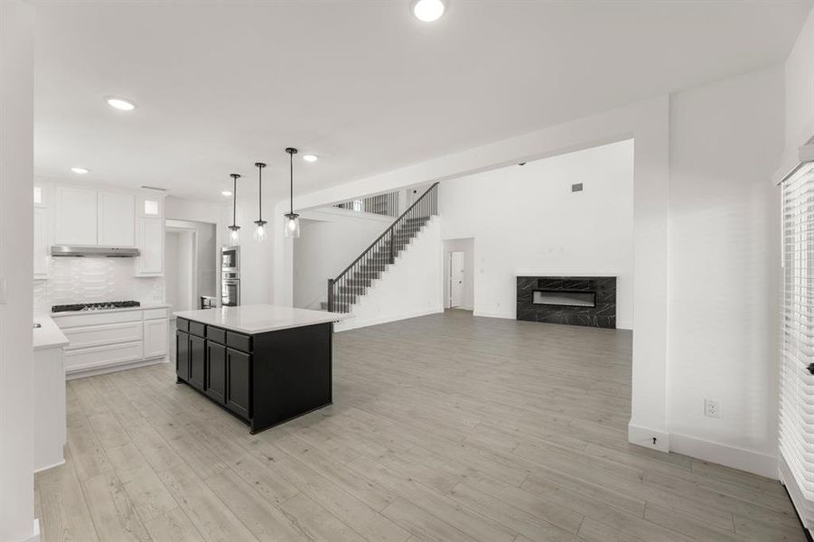 Furnished interior view inside a new home in Grayhawk Addition, Forney (Image 5).