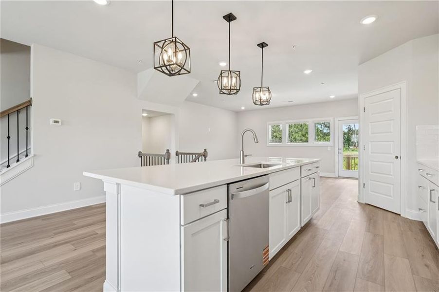 Furnished interior view inside a new home in , Cumming (Image 21).
