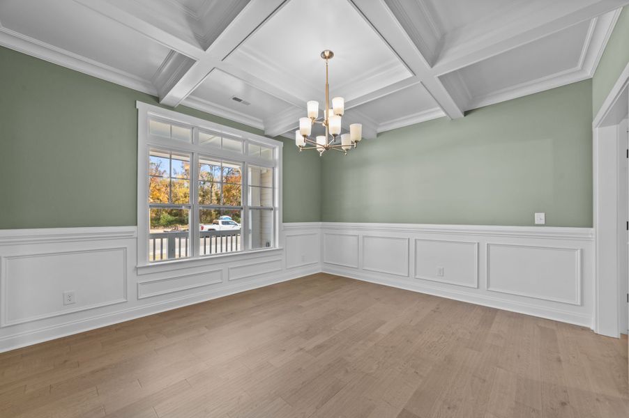 Spacious, unfurnished interior of a new home in Eli's Ridge, Winterville (Image 21).