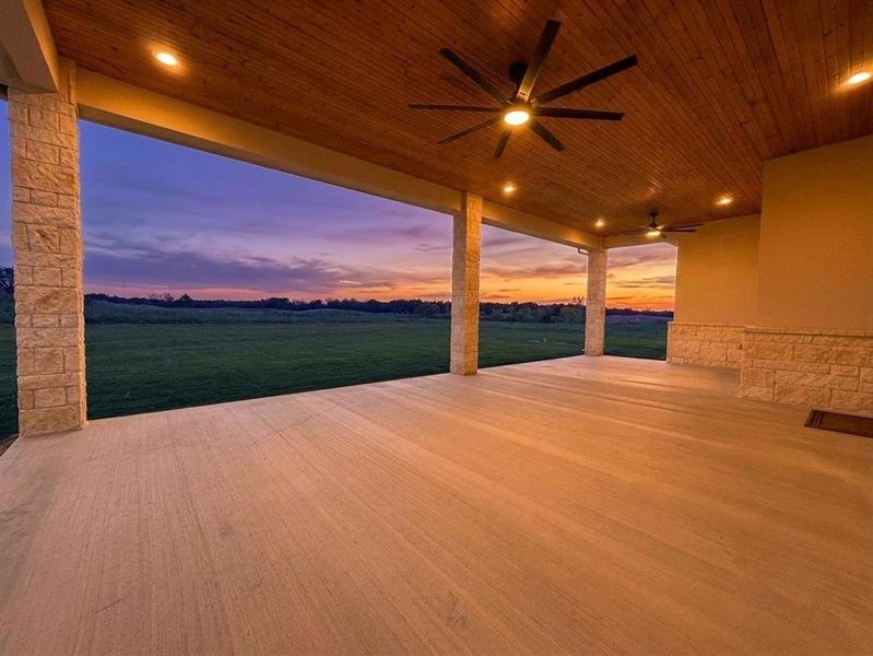 Exterior details and patio area of a home in , Glen Rose (Image 21). Exterior details and patio area of a home in , Glen Rose (Image 21).