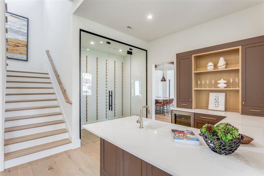 Furnished interior view inside a new home in Samantha Springs, Keller (Image 19).