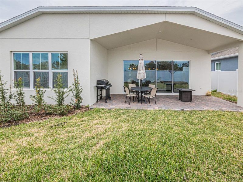 Exterior details and patio area of a home in Horizon Isle, Winter Garden (Image 4). Exterior details and patio area of a home in Horizon Isle, Winter Garden (Image 4).