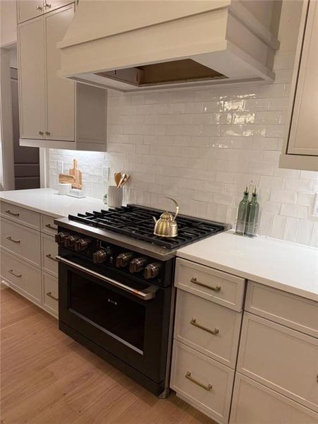 Close-up of interior finishes inside a home in , Atlanta (Image 13).