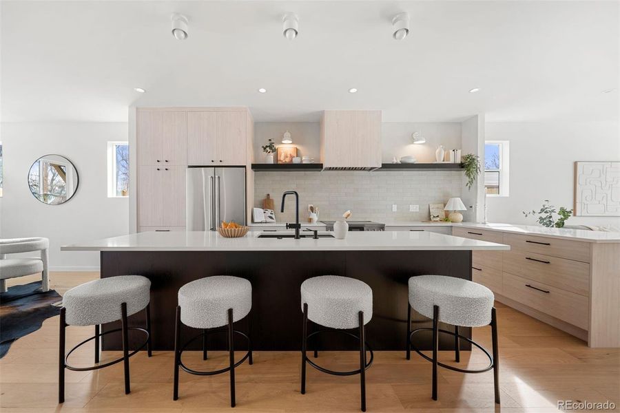 Furnished interior view inside a new home in , Denver (Image 10).