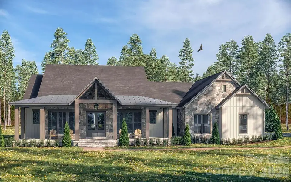 Front exterior of a new home in , Salisbury, NC, highlighting curb appeal (Image 12).