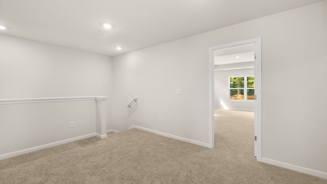 Representative unfurnished interior of a home built from the Ashton by D.R. Horton in Brookland Commons, Monroe (Image 22).