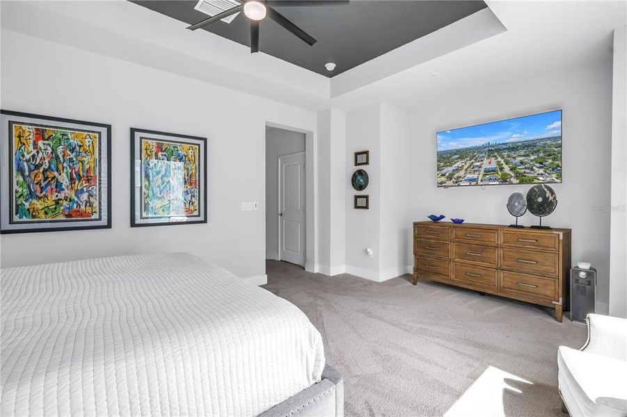 Furnished interior view inside a new home in , St. Petersburg (Image 8).