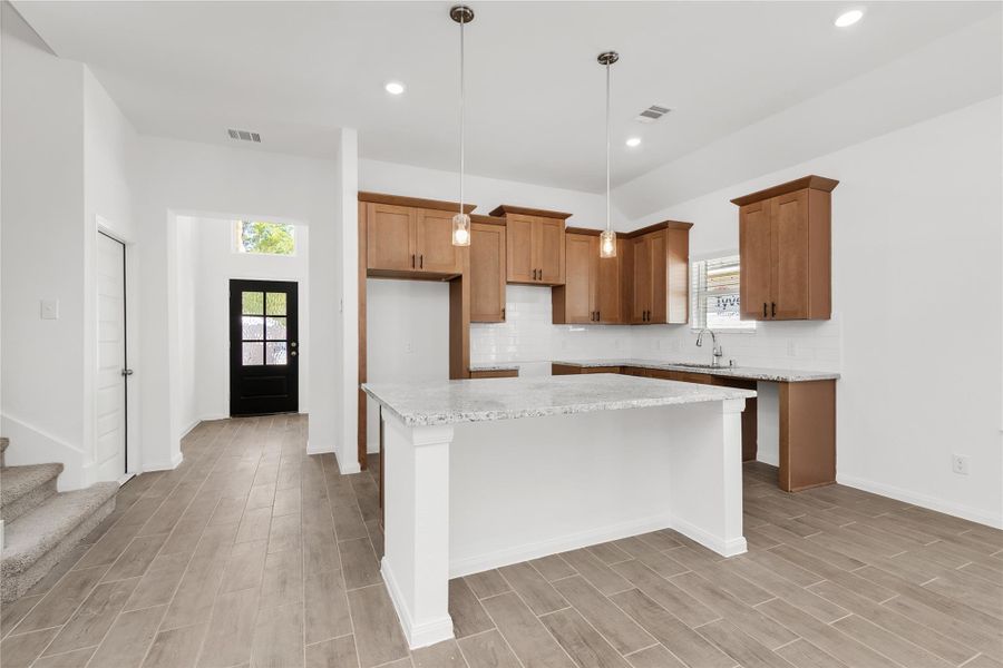 Furnished interior view inside a new home in Harmony Cove, Humble (Image 10).