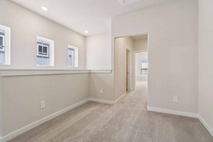 Photo is not of the actual home, but is an inspirational photo of builder’s model home and may depict options, furnishings, and/or decorator features that are not included